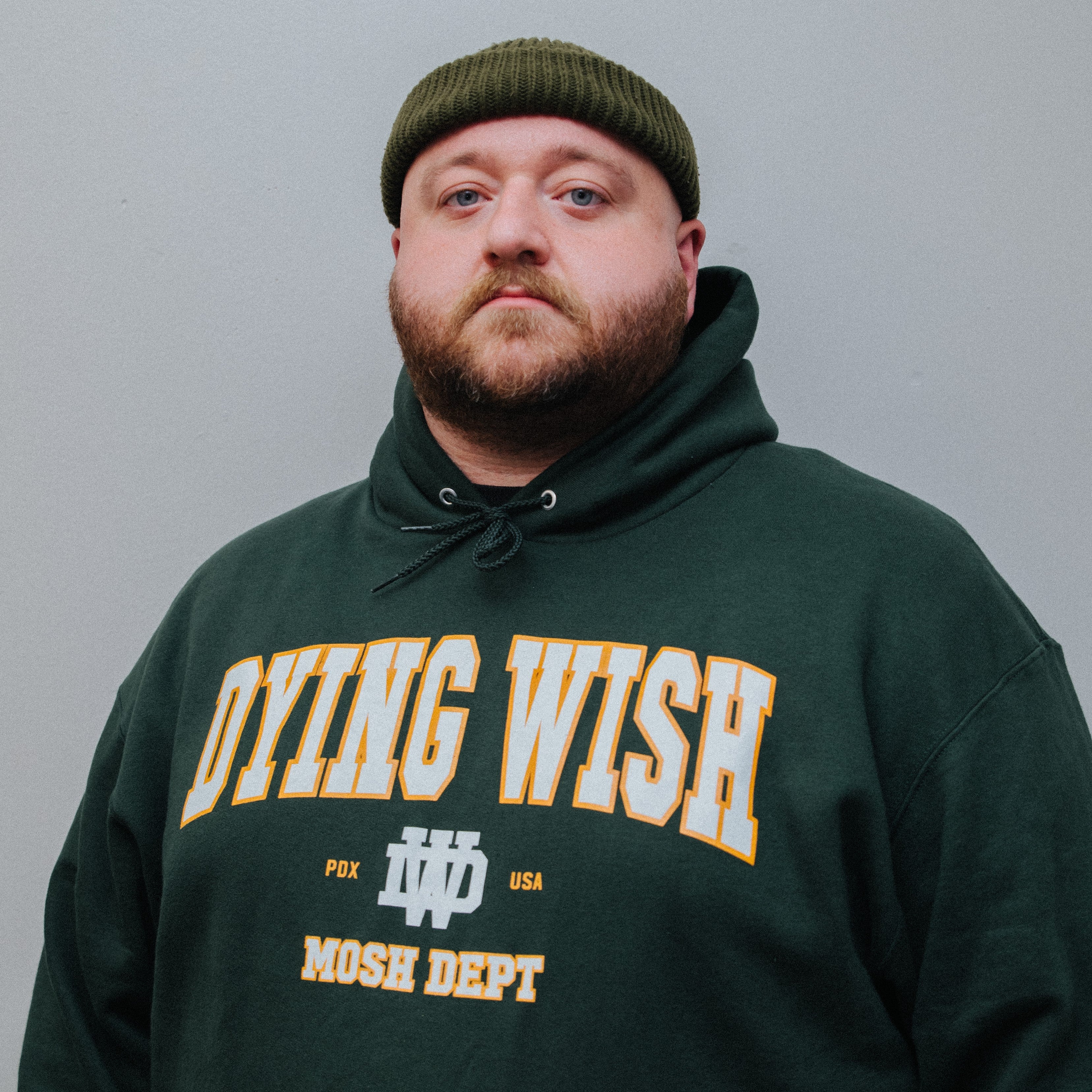 Mosh Green Hoodie