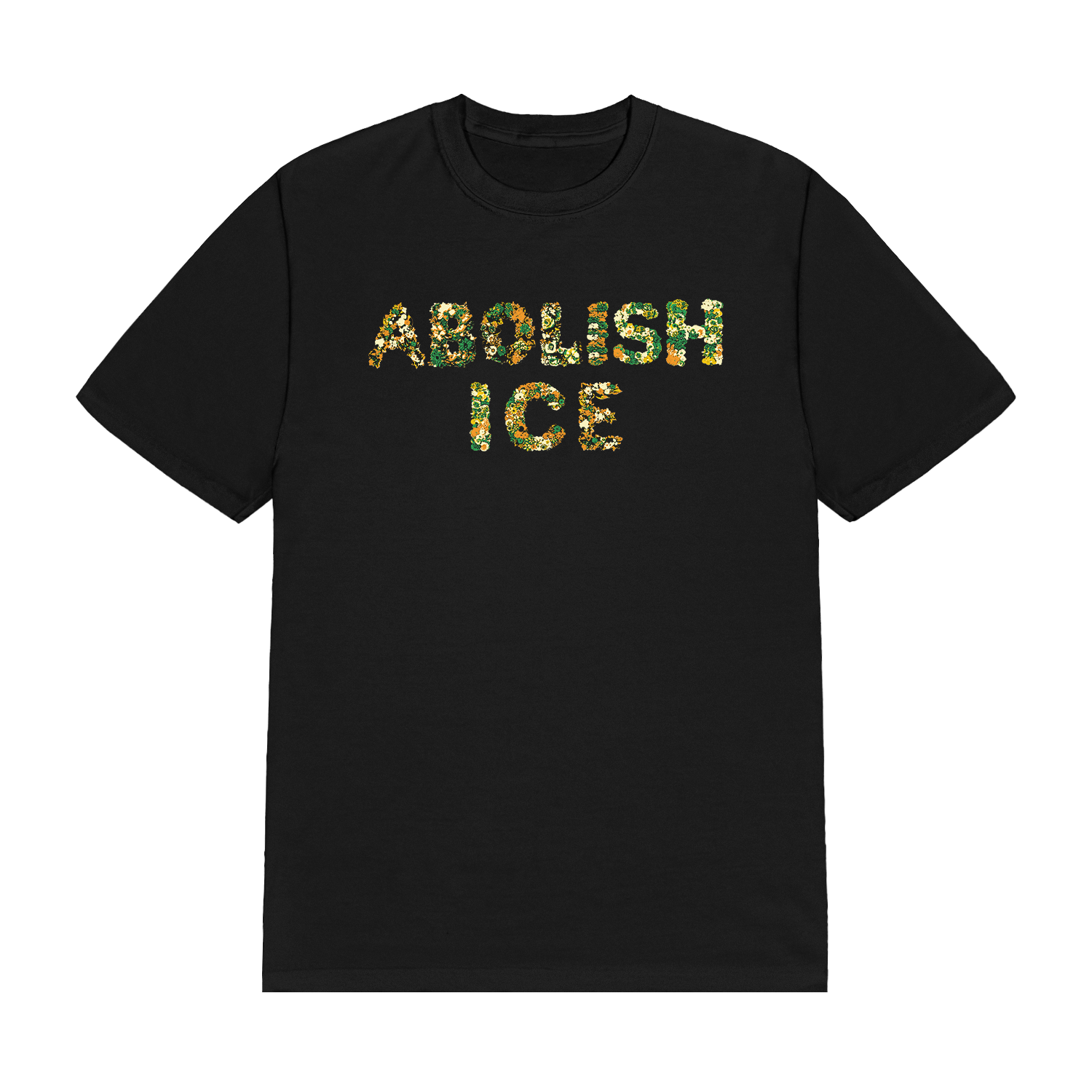 Flowers Stay Together x Abolish ICE Tee