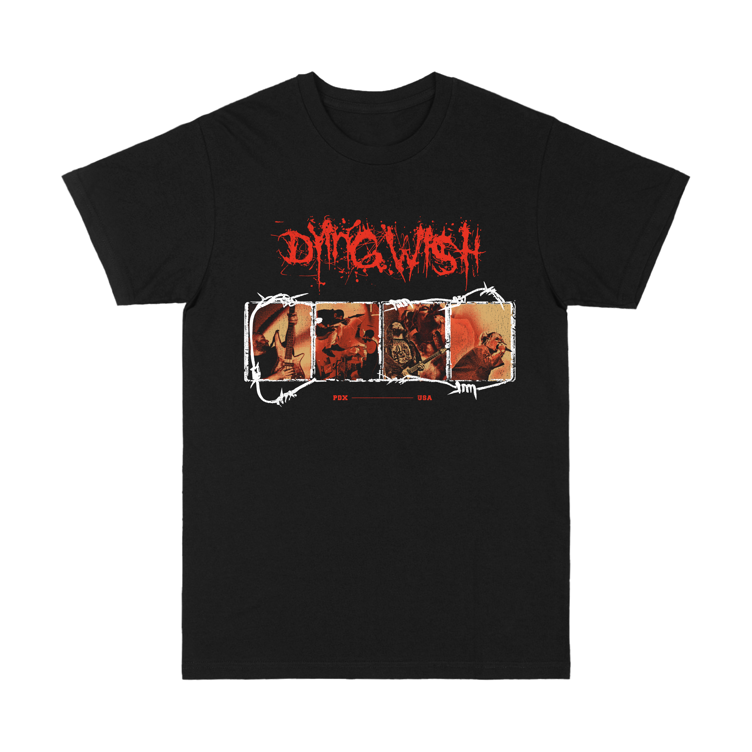 Barbed Wire Band Tee