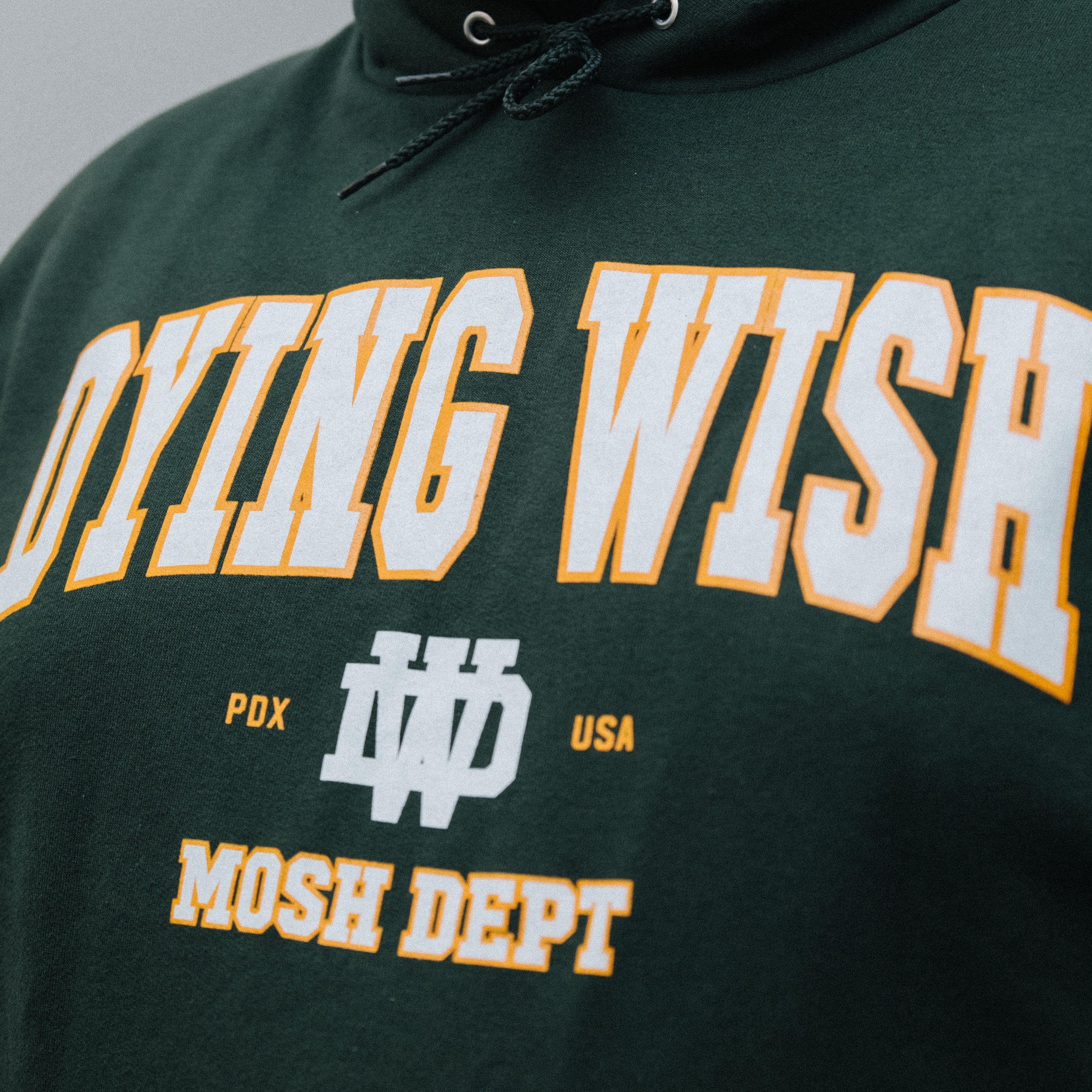 Mosh Green Hoodie