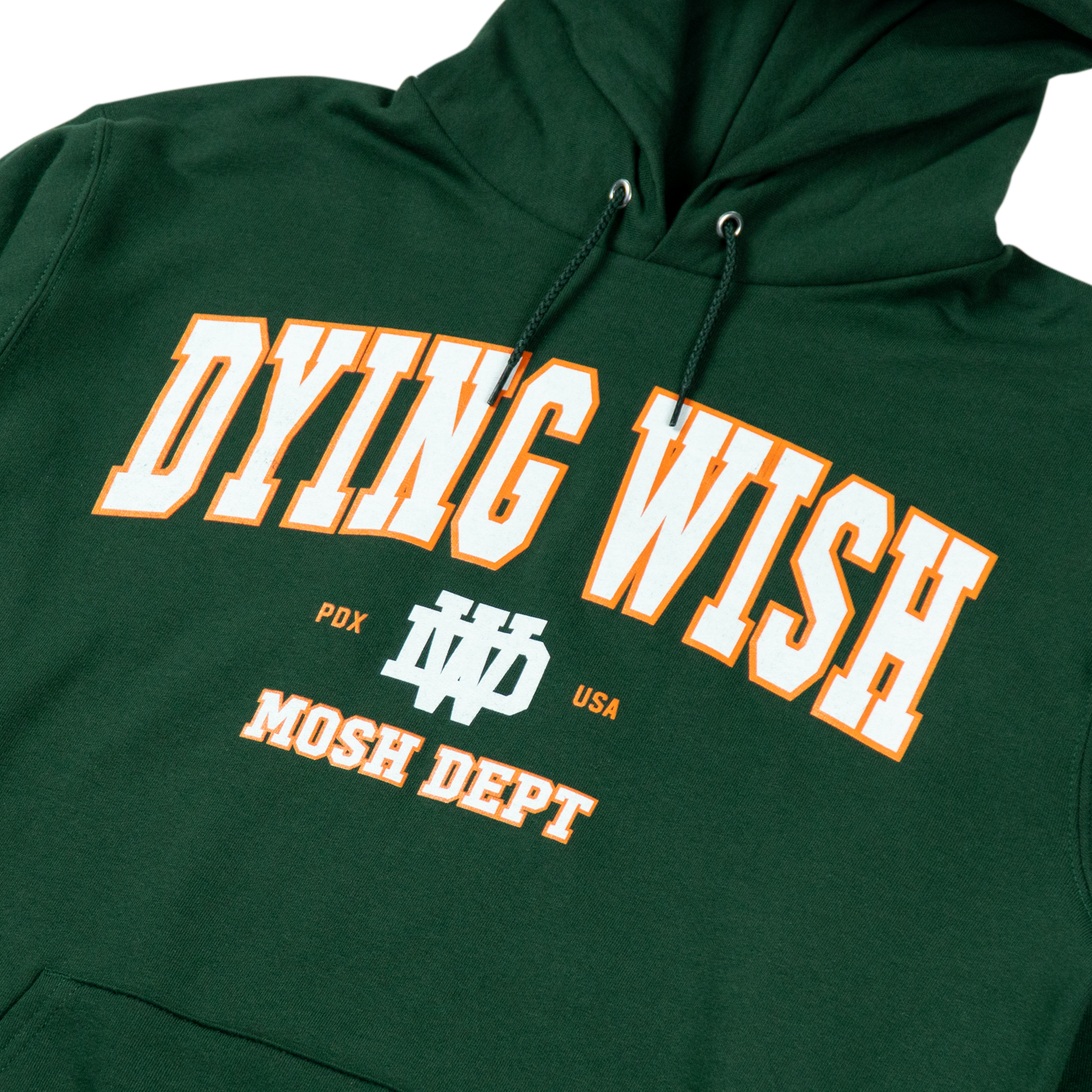 Mosh Green Hoodie