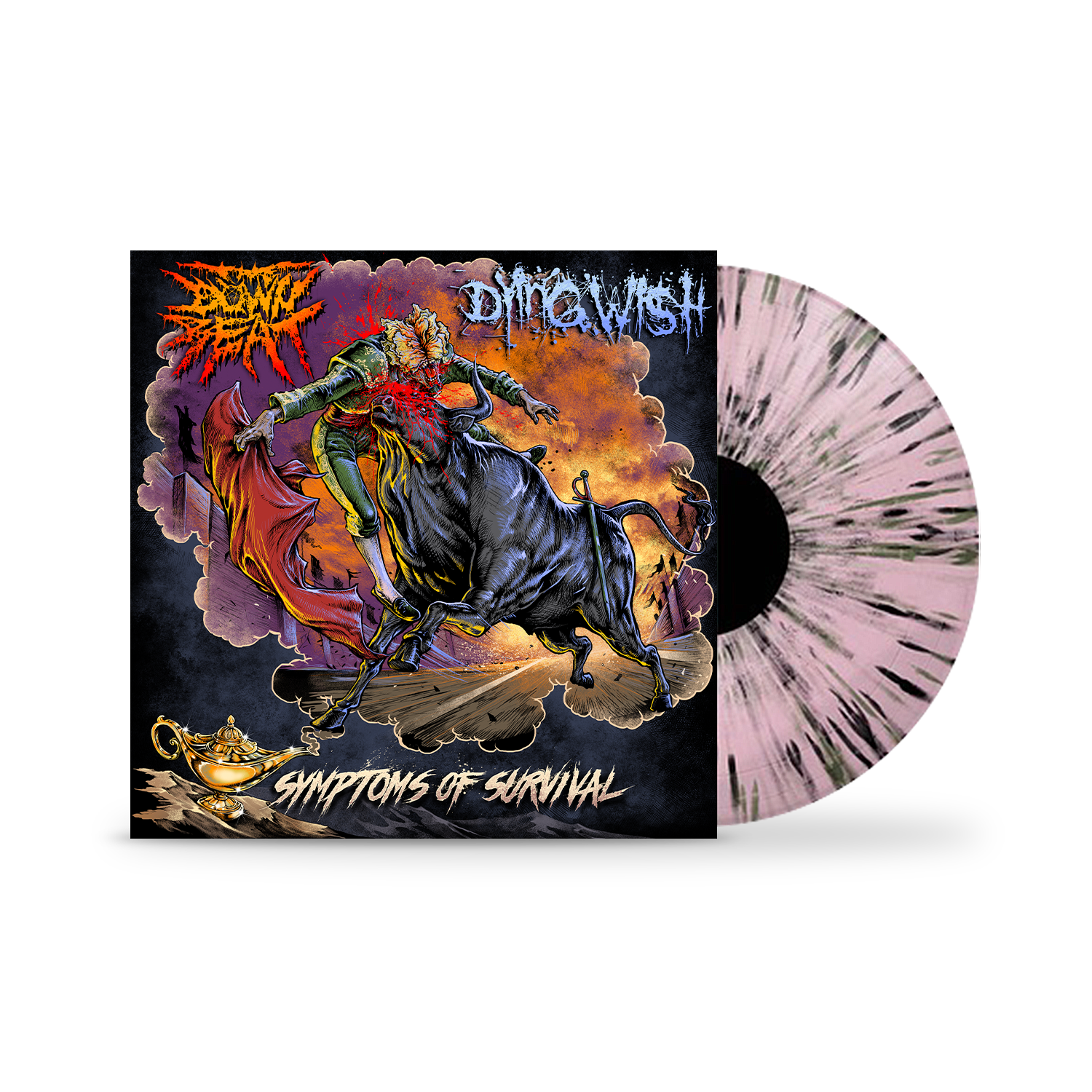 Symptoms of Survival 12" Vinyl - Downbeat X Dying Wish Collab - Limited to 500 Copies