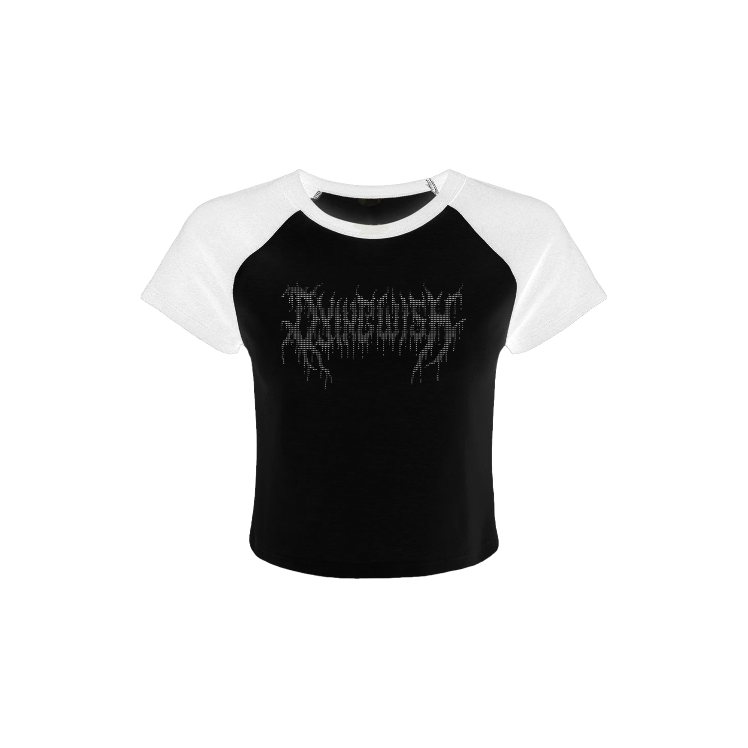 Rhinestone Crop Top