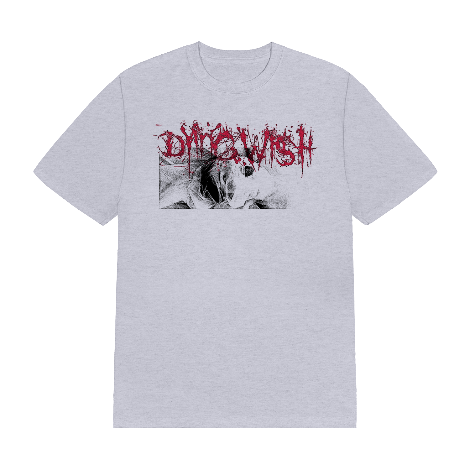 Flesh Stays Together Heather Grey Tee - LA Apparel