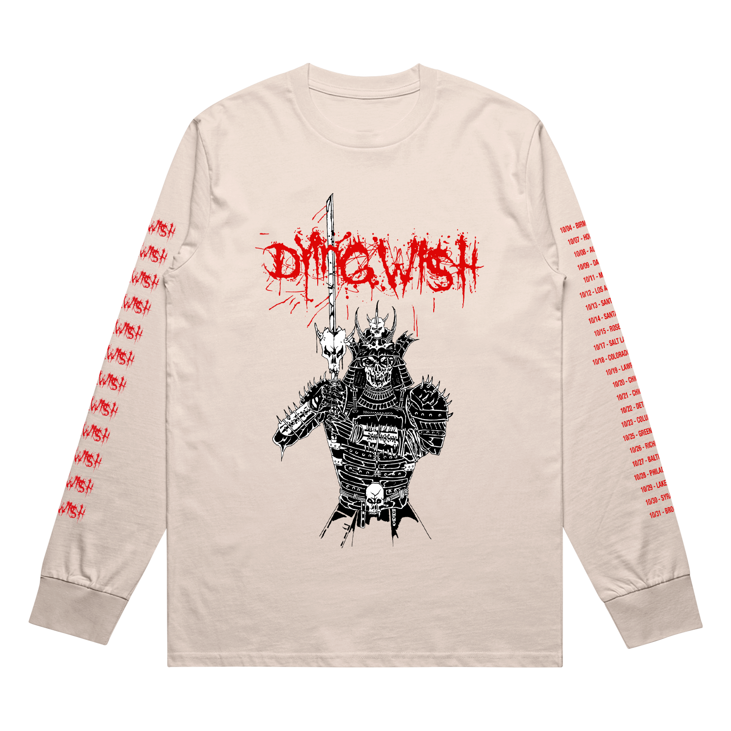 ★激レア　ウェア 侍 SAMURAI CLOTHING サムライクロージング Zombie Samurai Long Sleeve