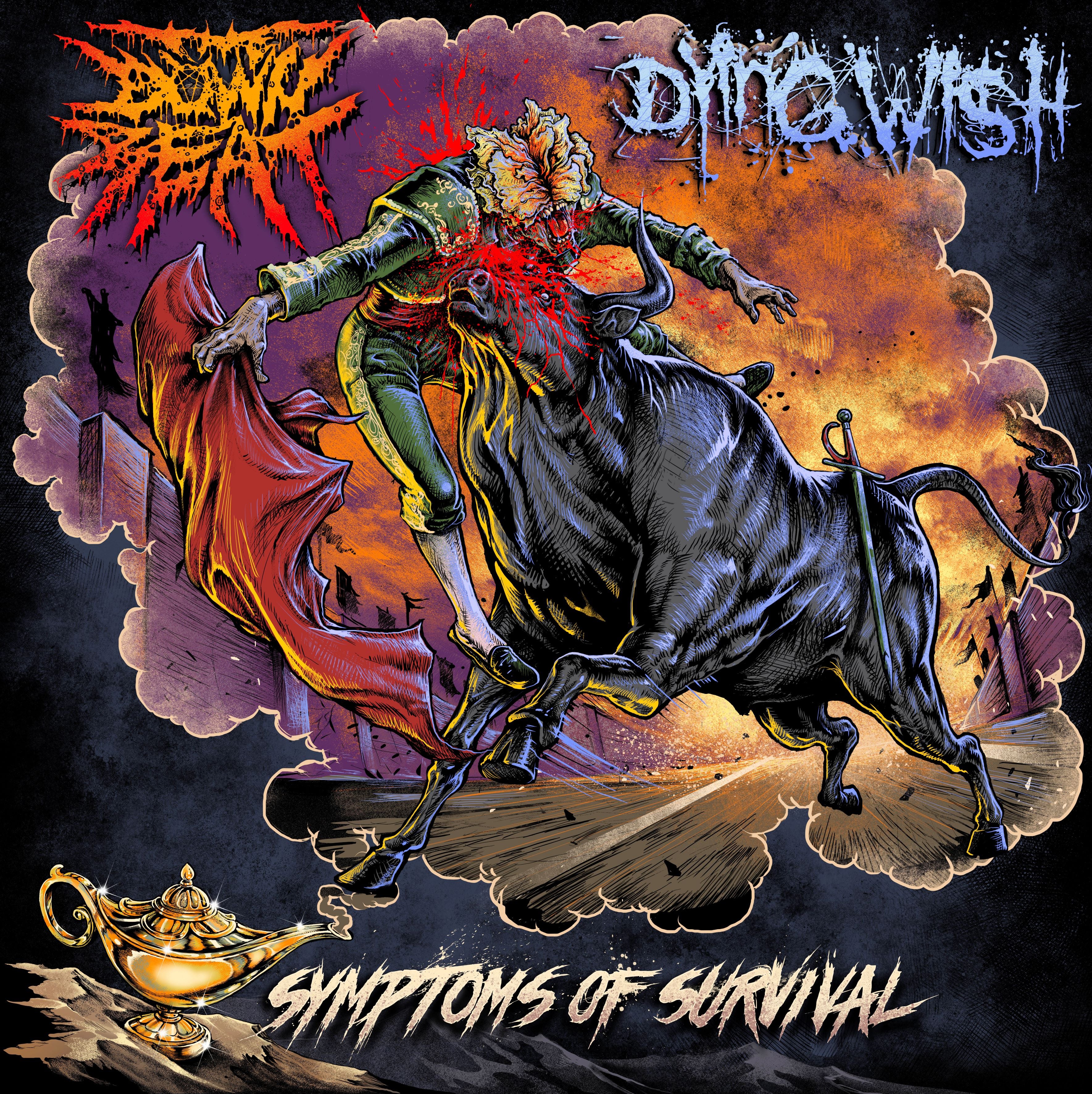 Symptoms of Survival 12" Vinyl - Downbeat X Dying Wish Collab - Limited to 500 Copies